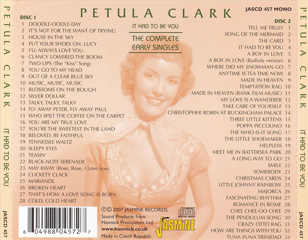 It Had to Be You: The Complete Early Singles cover art