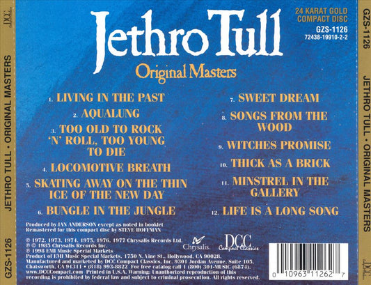 Original Masters cover art