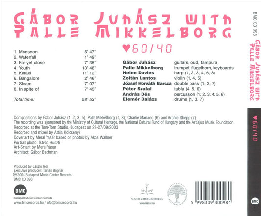 60/40 cover art