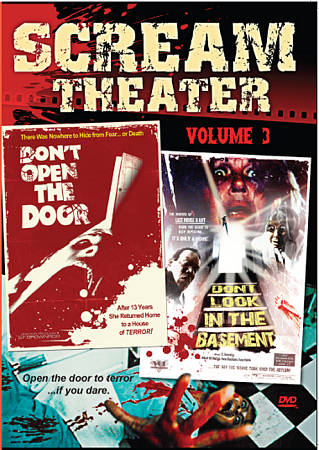 Scream Theater Double Feature, Vol. 3: Don't Open the Door/Don't Look in the Basement cover art