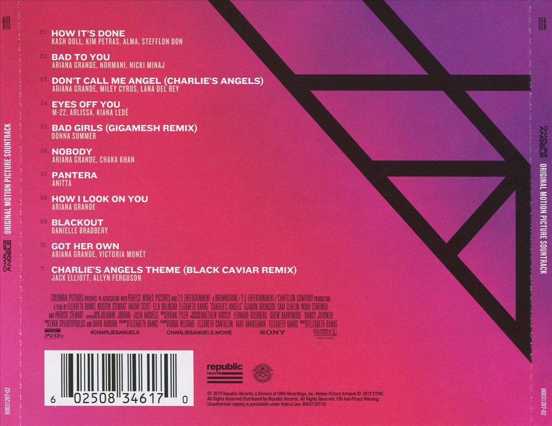 Charlie's Angels [2019] [Original Motion Picture Soundtrack] cover art