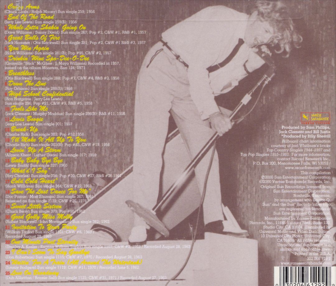 25 All-Time Greatest Sun Recordings cover art