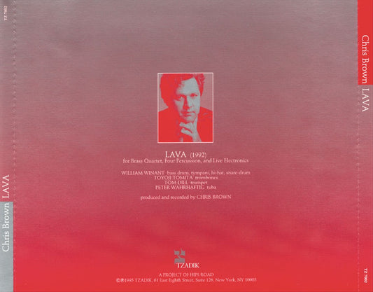 Chris Brown: Lava cover art
