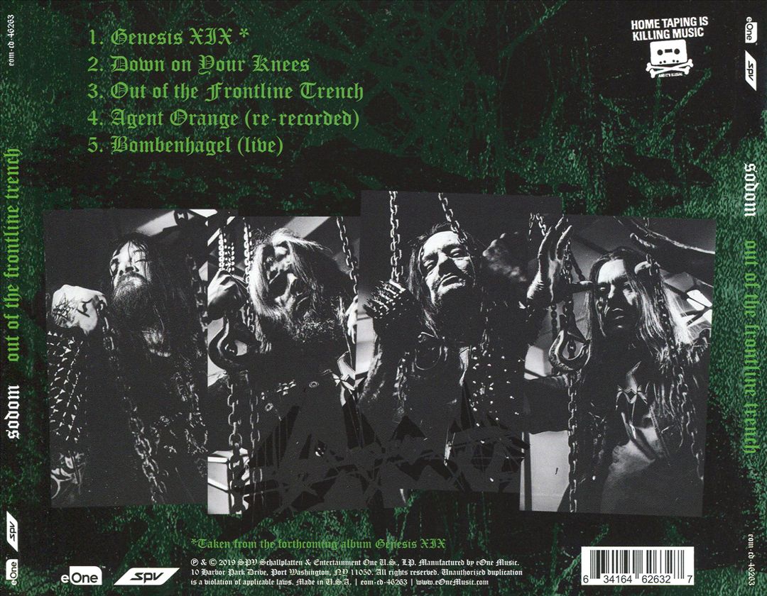 Out of the Frontline Trench cover art
