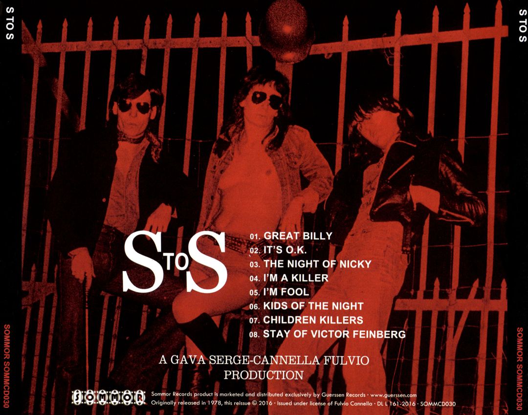 S to S cover art