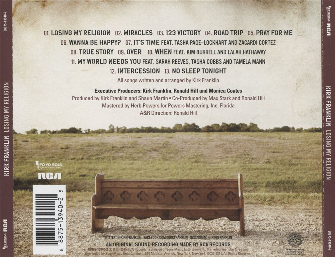 Losing My Religion cover art