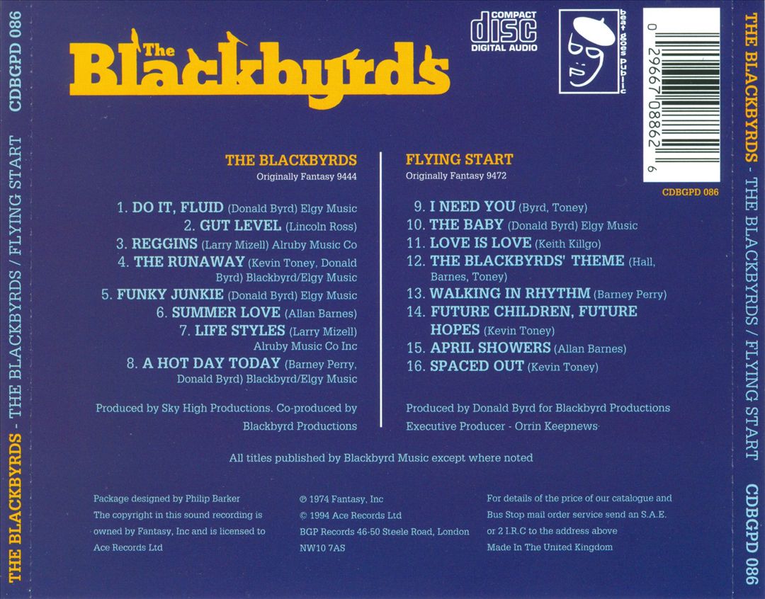 Blackbyrds/Flying Start cover art