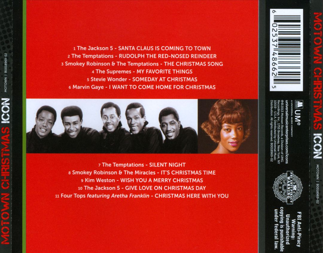 Icon: Motown Christmas cover art