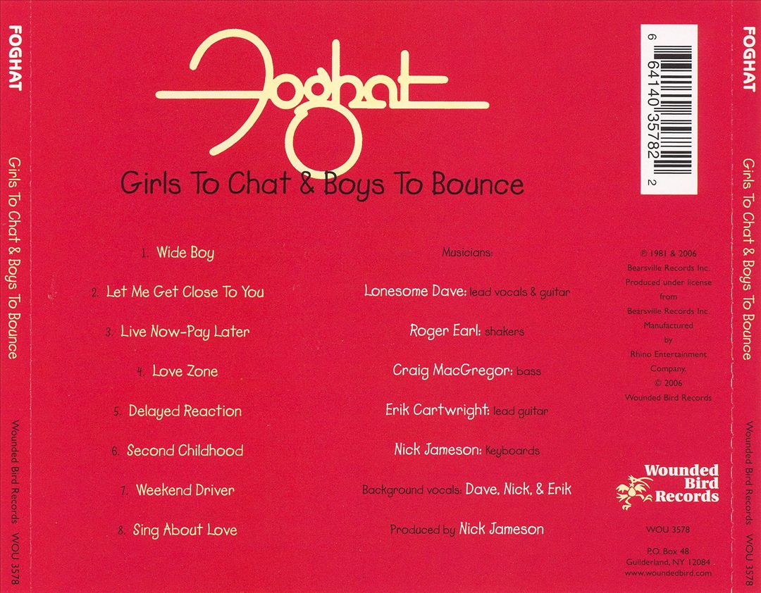 Girls to Chat & Boys to Bounce cover art