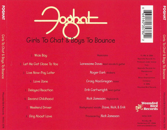 Girls to Chat & Boys to Bounce cover art