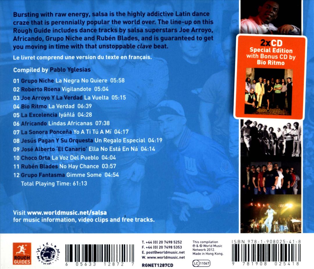 Rough Guide to Salsa: Two CD Deluxe Edition cover art