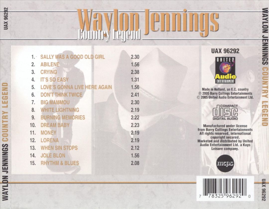 Country Legends [2005] cover art