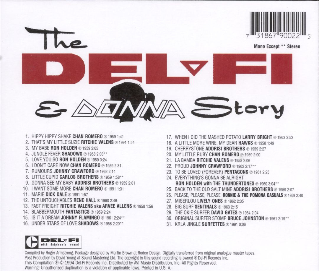 Del-Fi & Donna Story cover art
