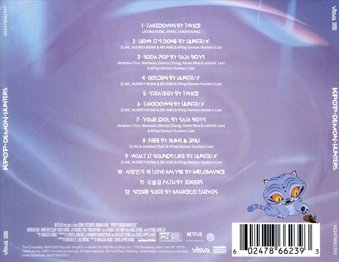 KPop Demon Hunters [Soundtrack from the Netflix Film] cover art