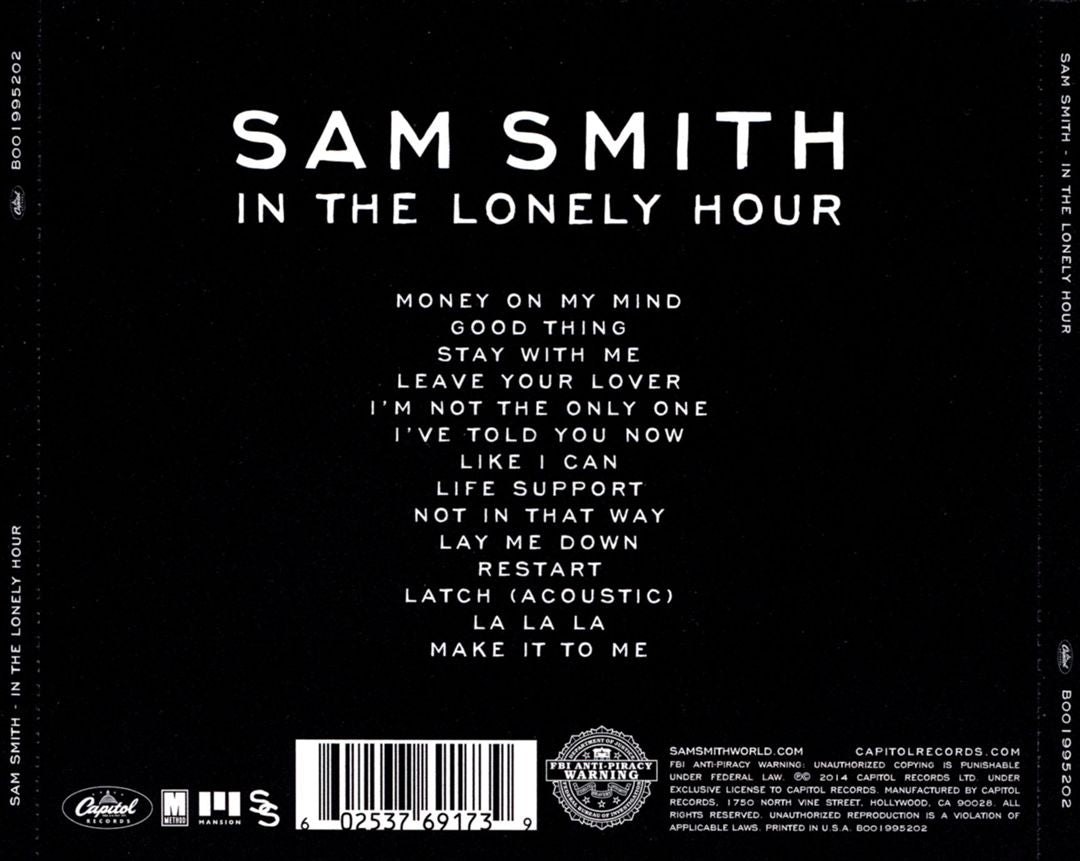 In the Lonely Hour [Deluxe] cover art