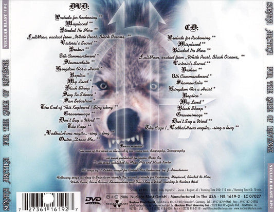 For the Sake of Revenge [CD/DVD] cover art