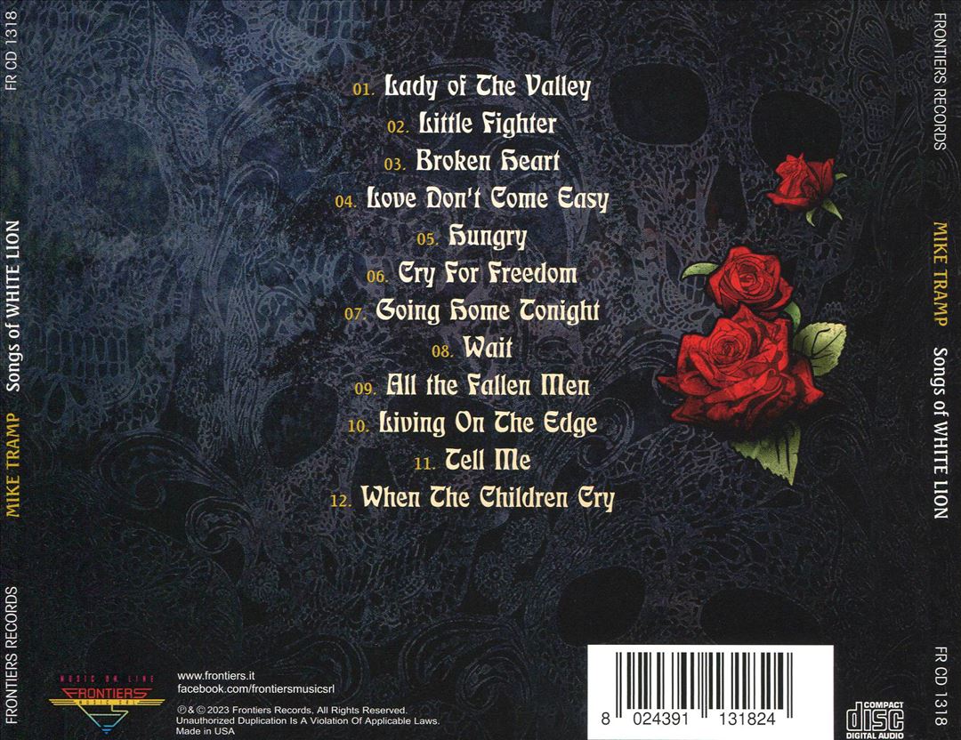 Songs of White Lion cover art