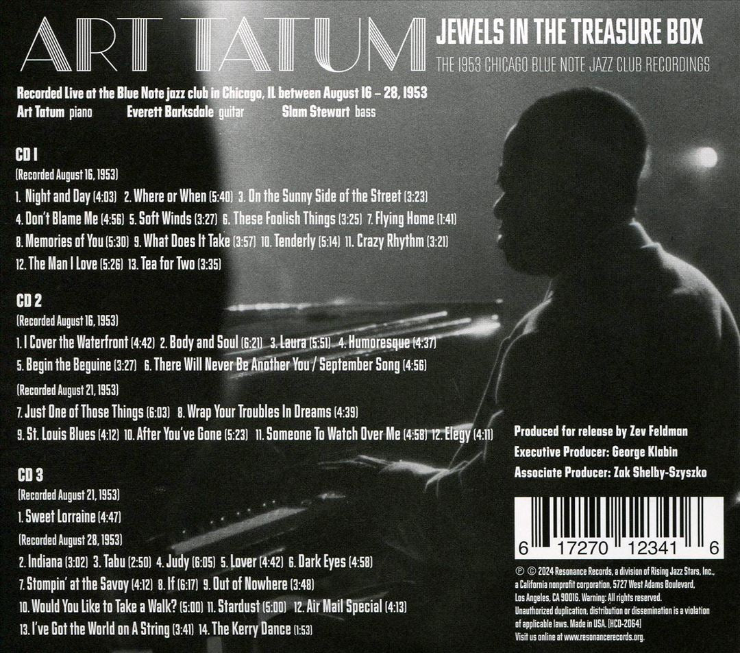 Jewels In The Treasure Box:1953 Chicago Blue Note Jazz Club Recordings [3 CD] cover art