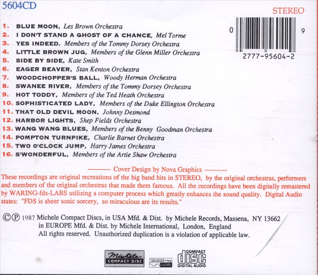 16 Big Band Hits, Vol. 4 cover art