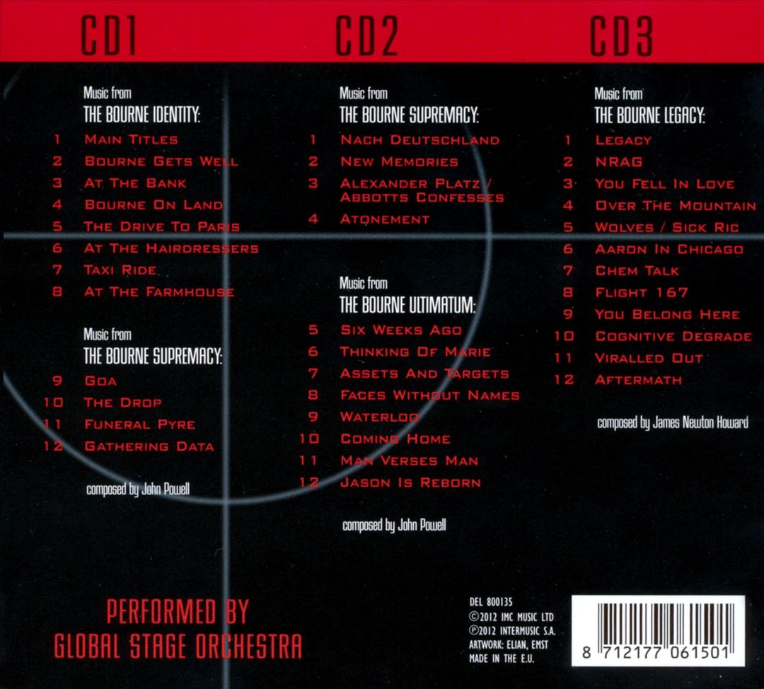 Jason Bourne Movies cover art