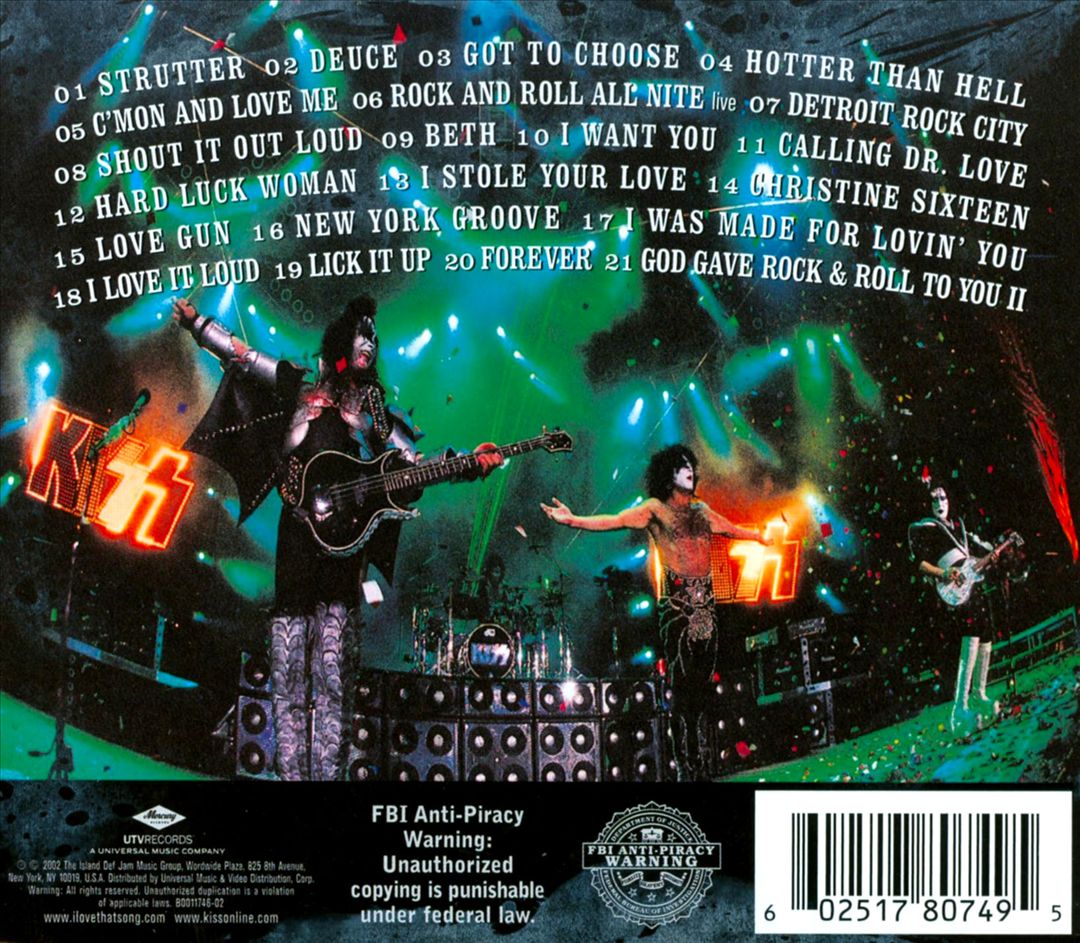 Very Best of Kiss cover art