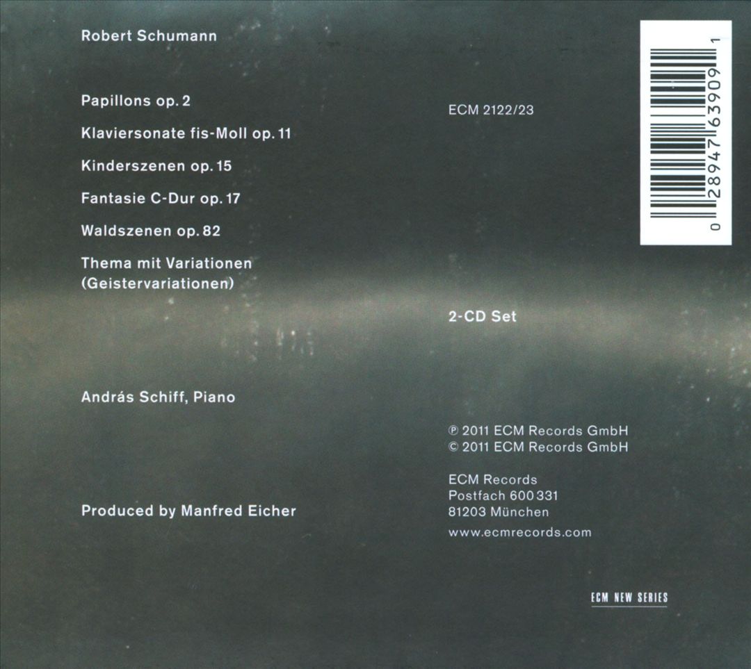 Robert Schumann: Geistervariationen cover art
