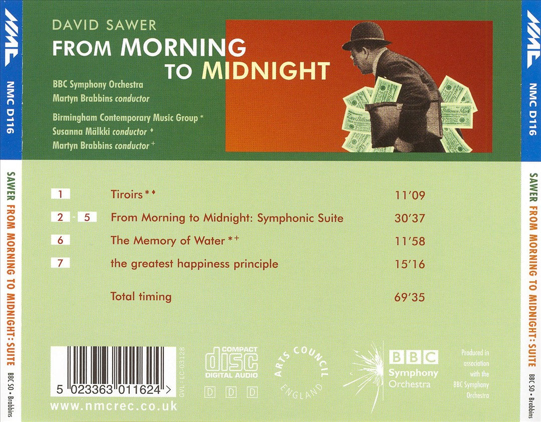 David Sawer: From Morning to Midnight cover art