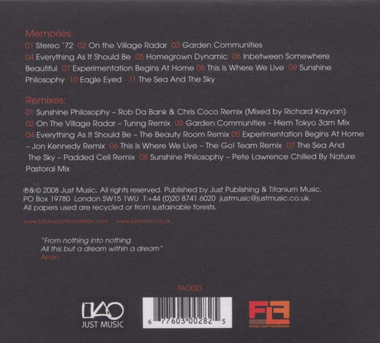 Fading Room: Memories and Remixes cover art