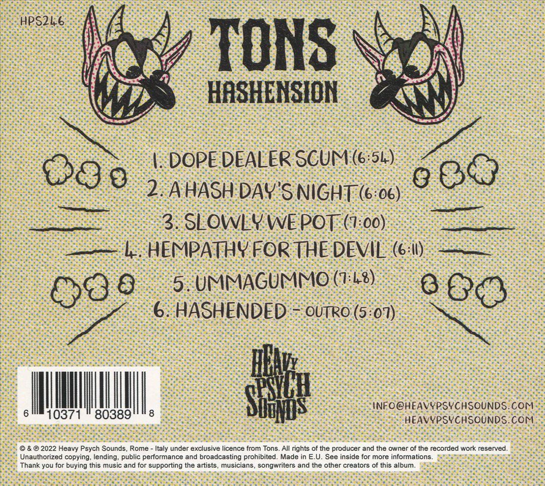 Hashension cover art