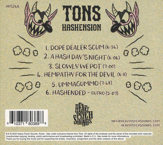 Hashension cover art