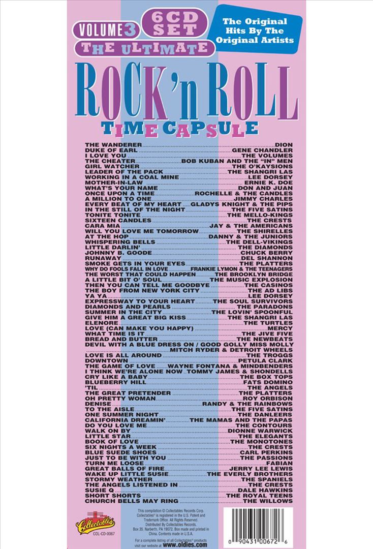 Ultimate Rock 'n Roll Time Capsule, Vol. 3 cover art