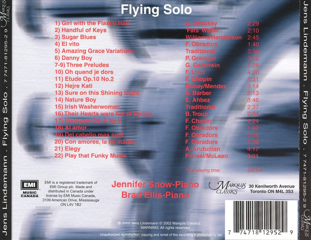 Flying Solo cover art