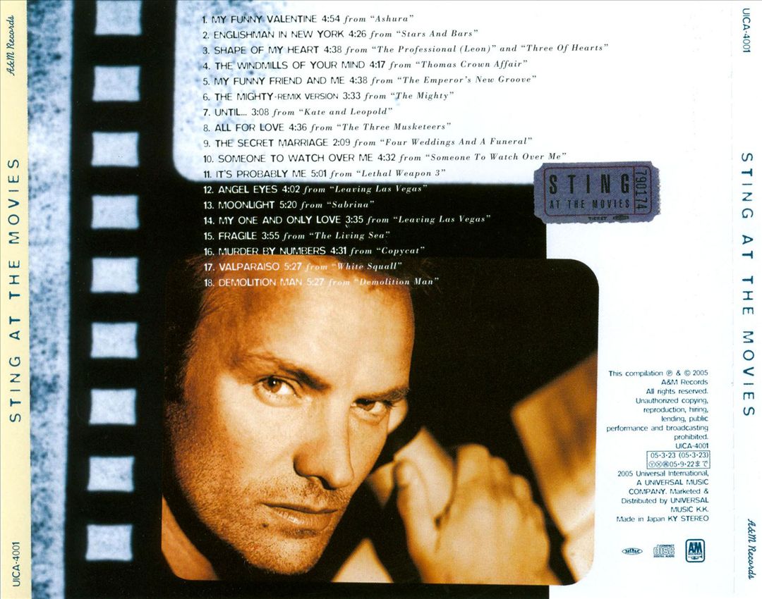 My Funny Valentine: At the Movies cover art