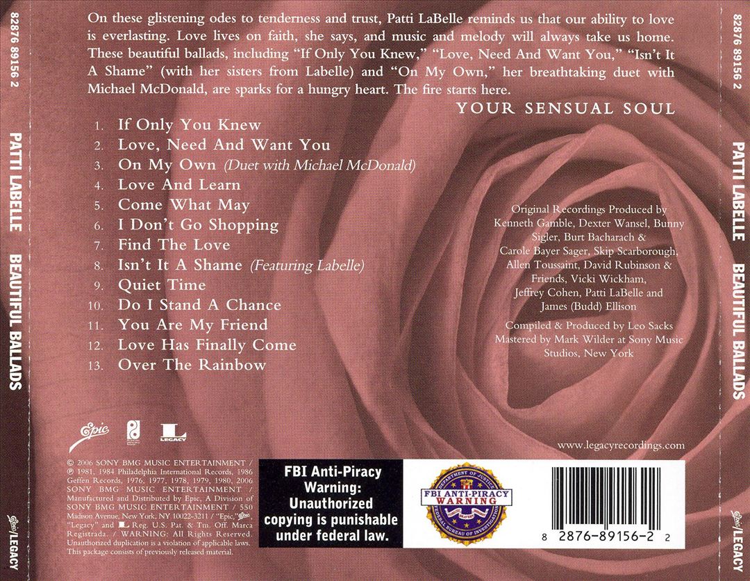 Beautiful Ballads cover art