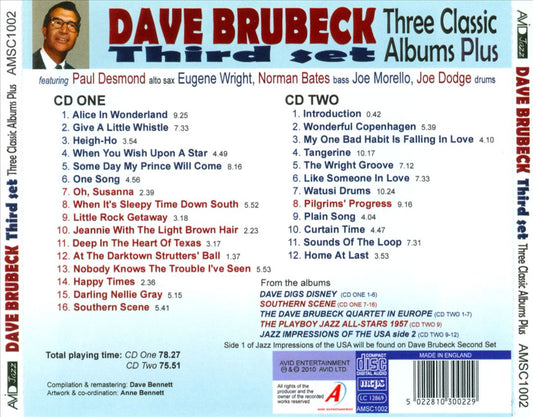 Dave Digs Disney/Southern Scene/In Europe cover art