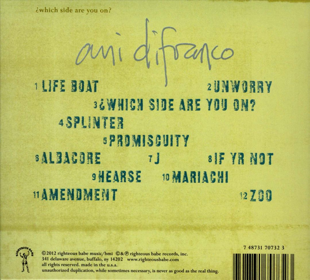 Which Side Are You On? cover art