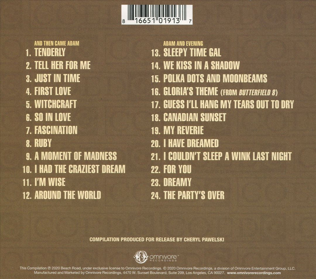 And Then Came Adam/Adam and Evening cover art