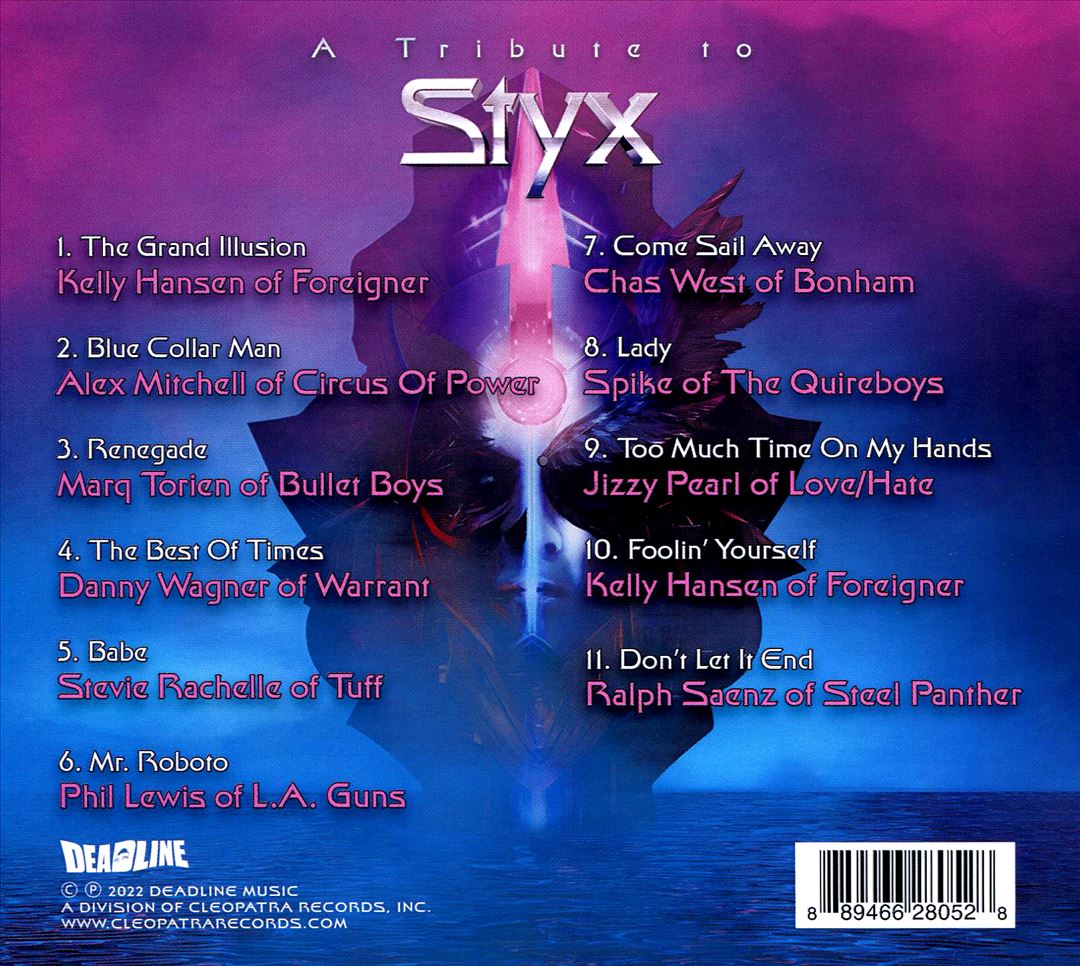 Tribute to Styx cover art