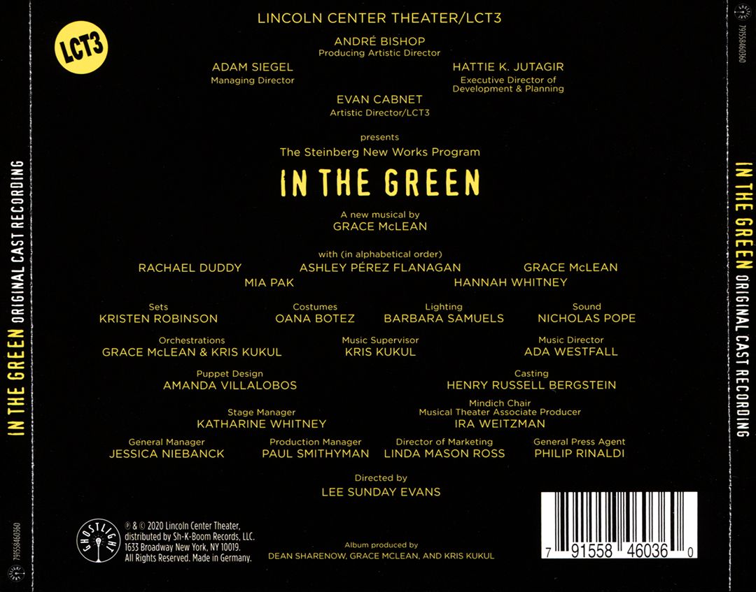 In the Green [Original Cast Recording] cover art