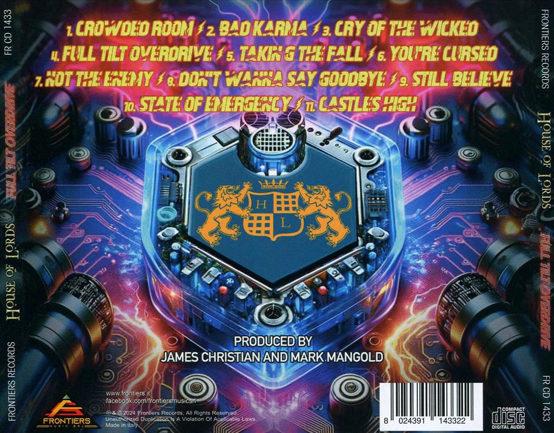 Full Tilt Overdrive cover art