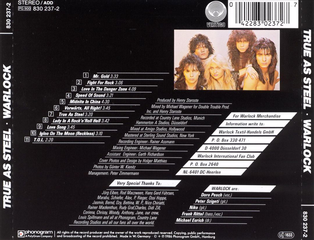True as Steel cover art