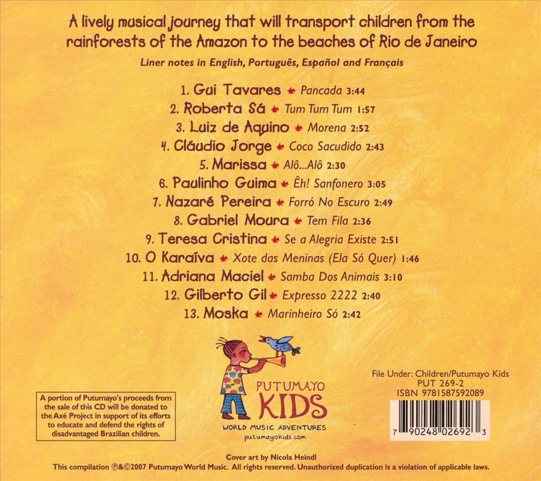 Putumayo Kids Presents: Brazilian Playground cover art