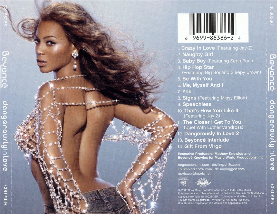 Dangerously in Love cover art