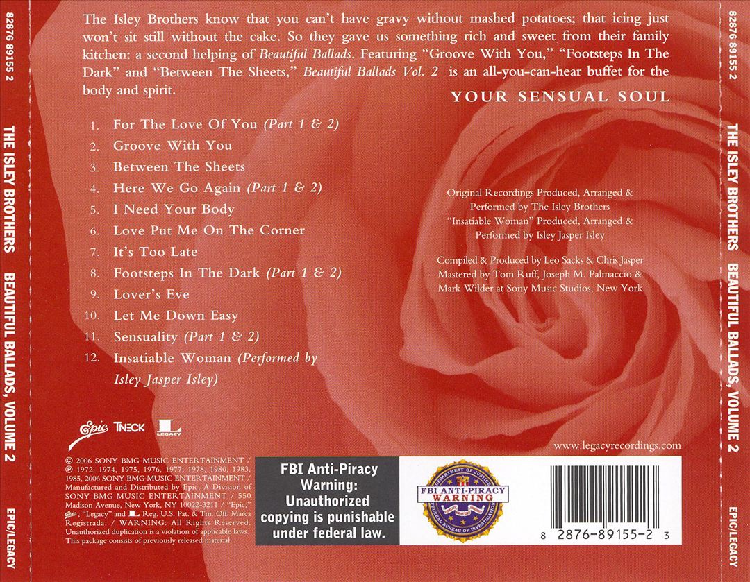 Beautiful Ballads, Vol. 2 cover art