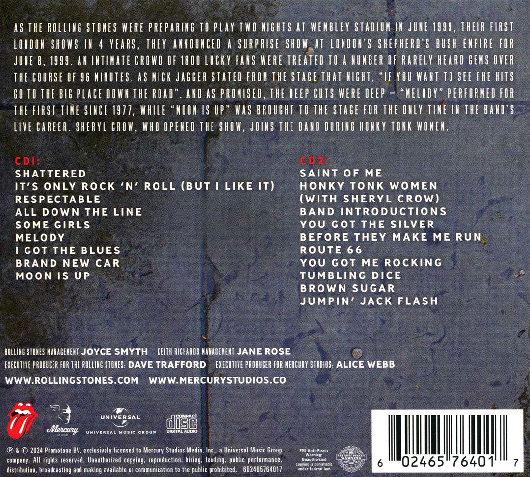 Welcome To Shepherd's Bush [Limited Edition 2 CD] cover art