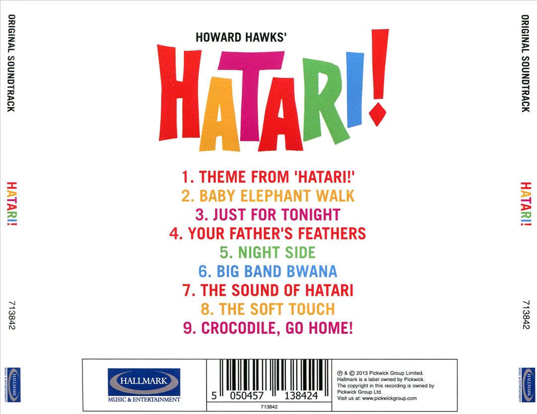 Hatari [Original Motion Picture Soundtrack] cover art