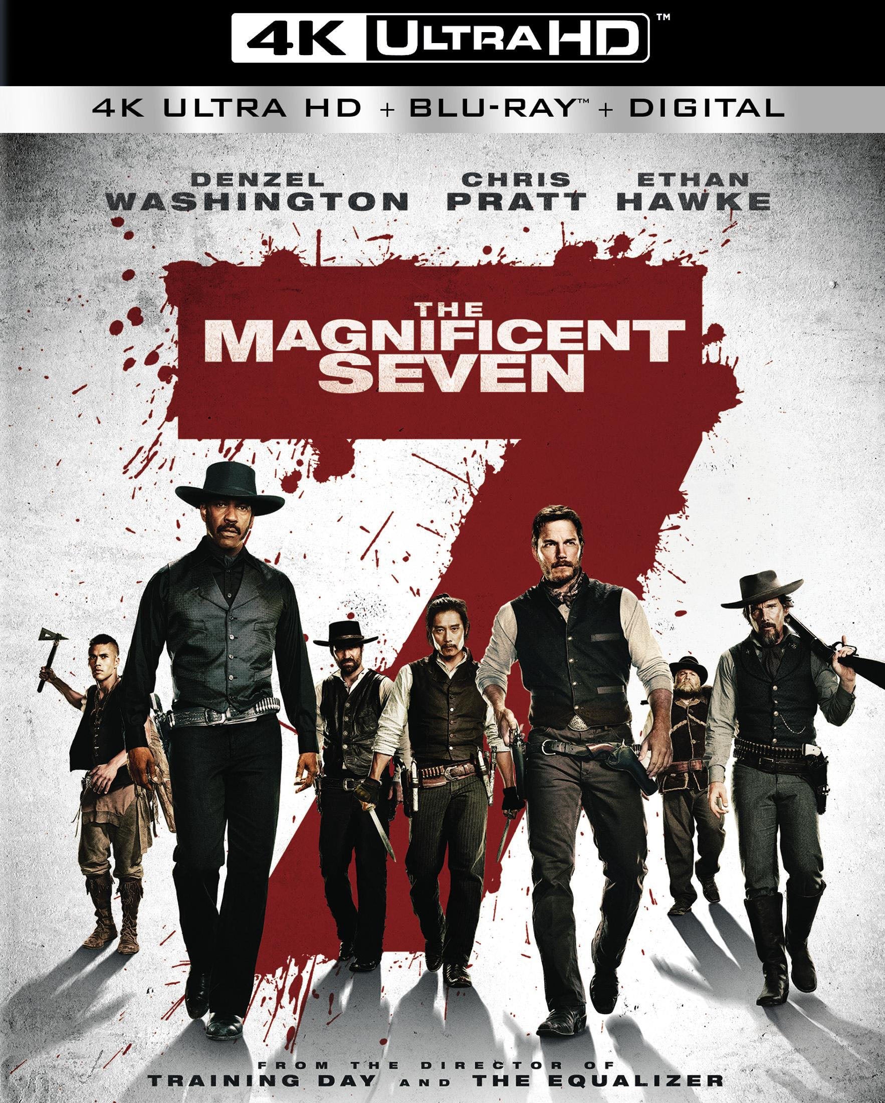 Magnificent Seven [Includes Digital Copy] [4K Ultra HD Blu-ray/Blu-ray] cover art
