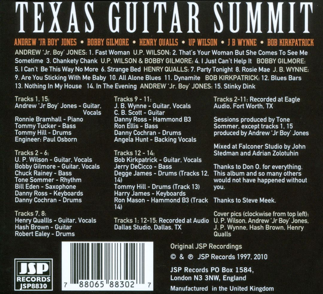 Texas Guitar Summit cover art