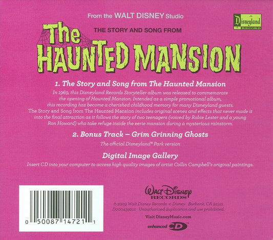Story and Song from the Haunted Mansion cover art