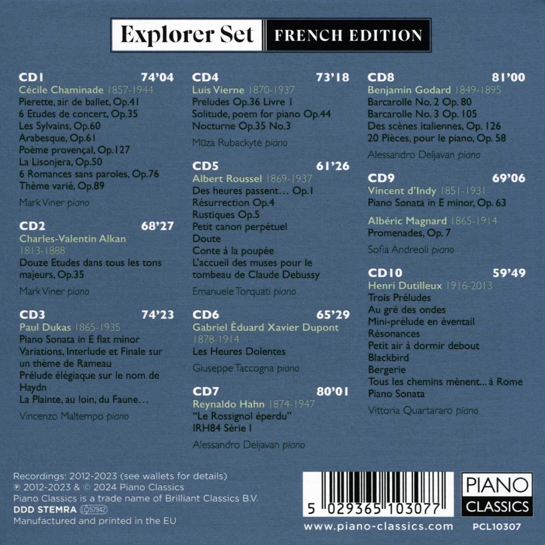 Explorer Set: French Edition cover art